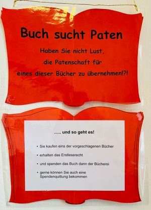 „Buch sucht Pate”
