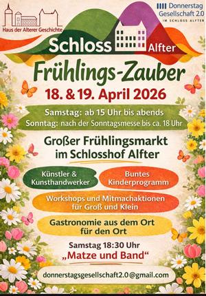 Frühlingszauber im Schloss