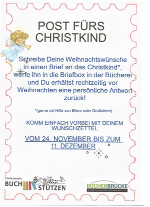 Große Weihnachtspostaktion in der Bücherbrücke Alfter