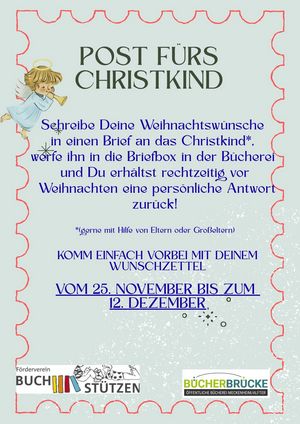 Große Weihnachtspostaktion in der Bücherbrücke Alfter