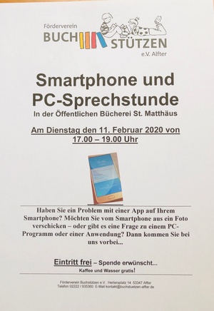 Smartphone Sprechstunde klein