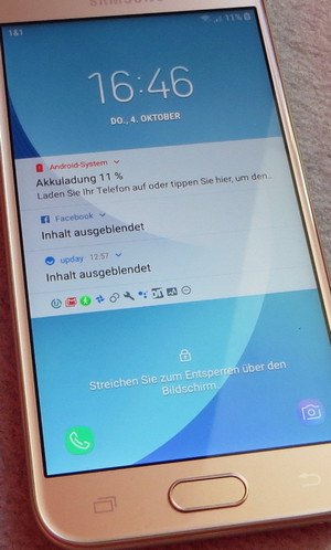 Smartphone klein